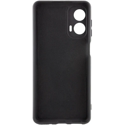 Чехол для телефонов TPU Case Getman Liquid Silk Full Camera Black for Motorola G24