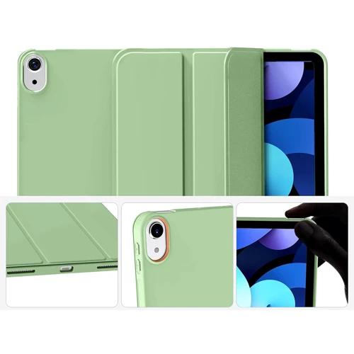 Аксессуар для iPad BeCover Tri Fold Soft TPU Silicone Green for iPad 10.9 (2022 / 2024) / iPad 11 2025 (708520): Тип аксессуара чехол