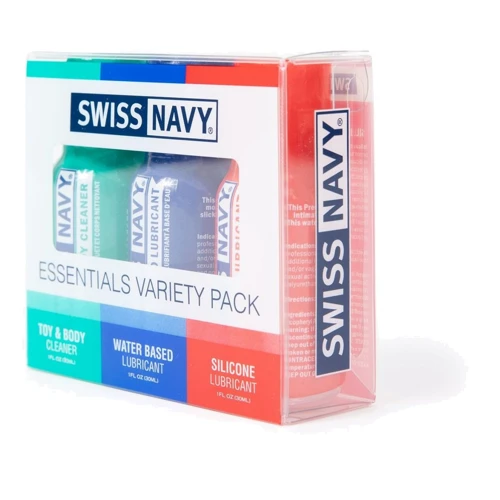 Набор Swiss Navy Essentials Variety Pack 3 х 30 мл