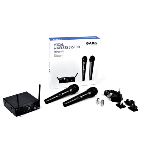 Вокальная радиосистема AKG WMS40 Mini2 Vocal Set BD US25A/C (226718): Способ подключения Беспроводной