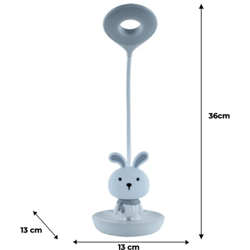 Настольная лампа Kite LED с аккумулятором Bunny (K24-492-1-1)