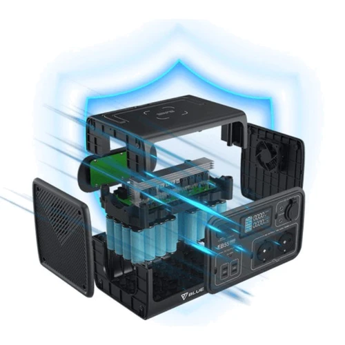 Зарядная станция Bluetti PowerOak EB55 537Wh 700W 150000mAh (EB55) Международная версия: Количество USB 5