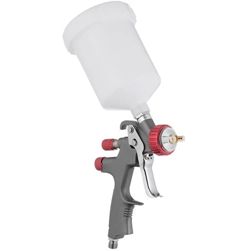 Краскопульт пневматический Intertool LVLP TEFLON профессиональный, форсунка 1.4мм (PT-0144): Объем контейнера, мл 600