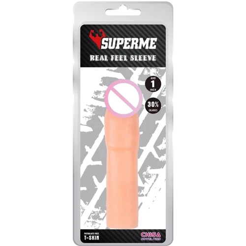 Насадка на член CHISA SuperMe Real Feel Sleeve