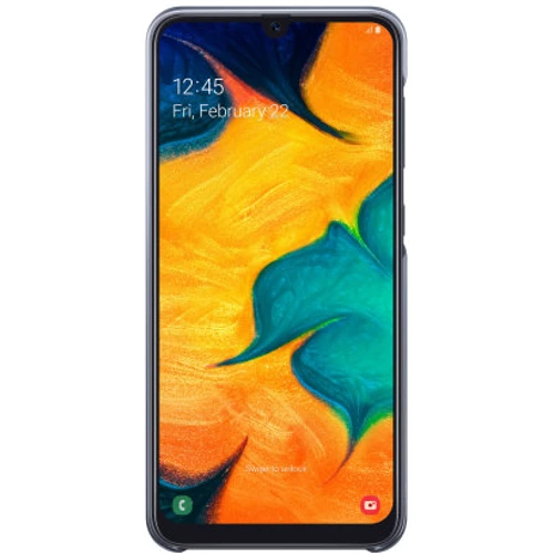 Чохол для телефона Samsung Gradation Cover Black (EF-AA305CBEGRU) for Samsung A305 Galaxy A30: Матеріал полікарбонат