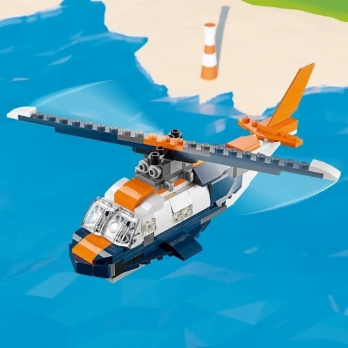 Конструктор LEGO Creator Сверхзвуковой самолёт 215 деталей (31126) фото 6