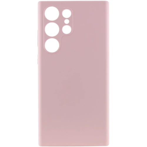 Чехол для телефонов Lakshmi Case Silicone Cover Full Camera Pink Sand for Samsung S918 Galaxy S23 Ultra