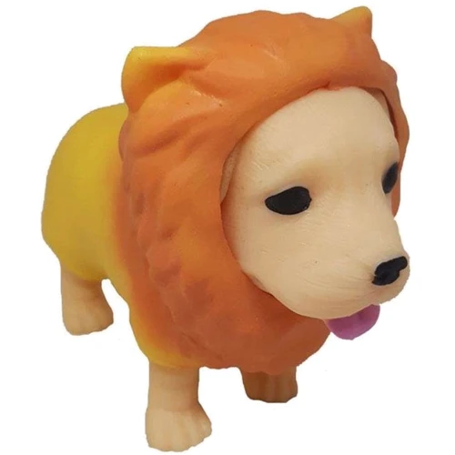 Стретч-игрушка в виде животного Dress Your Puppy S1 - Щенок в костюмчике (лабрадор-лев) (0222-5)