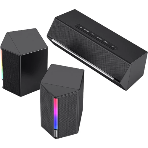 Акустическая система Fifine A22 Gaming RGB Black фото 5