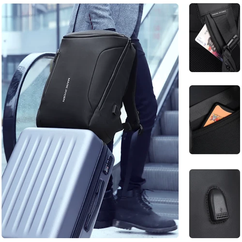 Рюкзак Рюкзак Mark Ryden MR9031Y Black: Матеріал поліестер