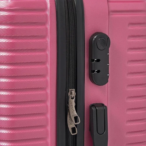 Валіза Ricco Grande XL рожева (T1ABS600rose-XL): Стиль Повседневный (Casual)