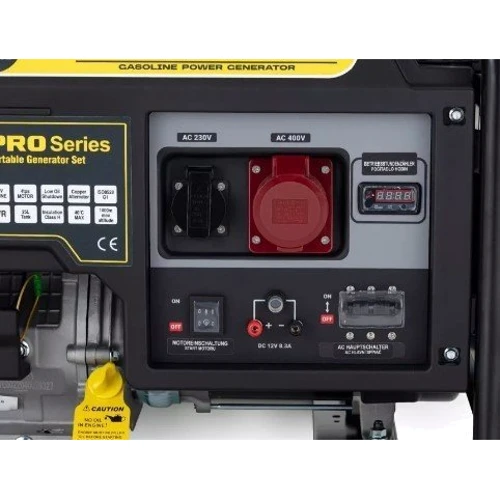Генератор Бензиновый Hahn & Sohn Benzin Generator HGG 8000 X3: Объем топливного бака 25 л