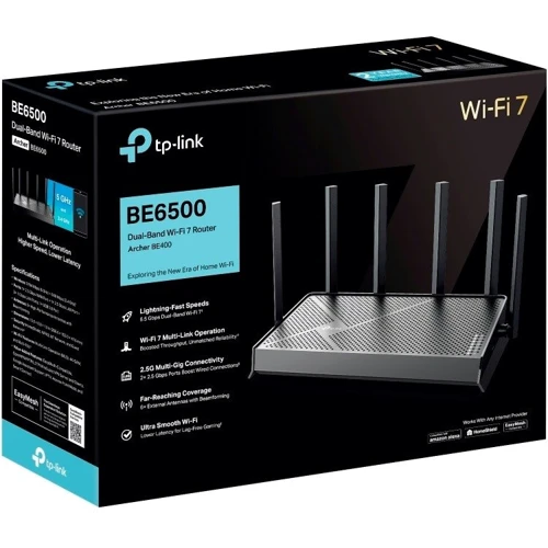 Маршрутизатор Wi-Fi TP-Link Archer BE400