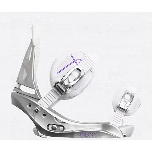 Крепление для сноуборда BURTON SCRIBE EST white violet S 2013 (9009004568647)
