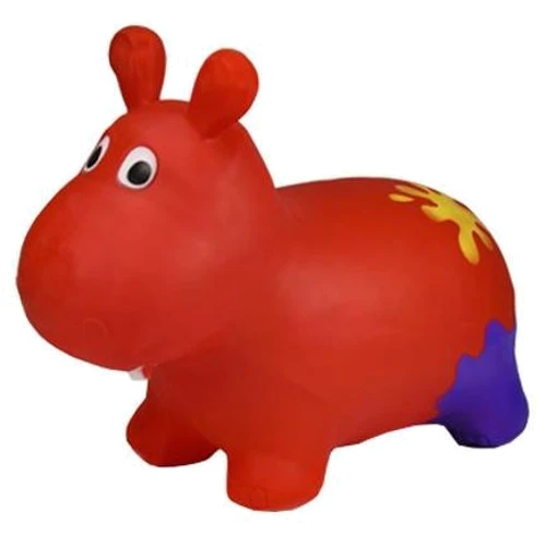 Детский прыгун Bambi Бегемот G20153 резиновый (Red)