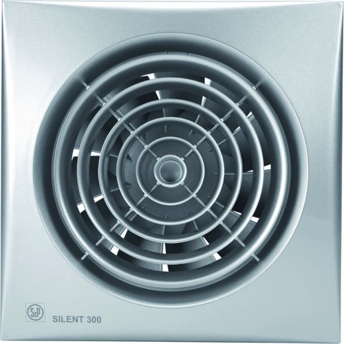 Витяжний вентилятор Soler & Palau SILENT-300 CRZ SILVER: Тип осьової