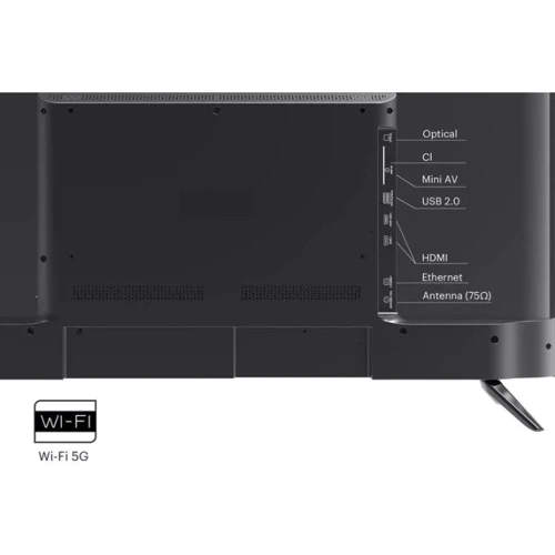 Телевизор KIVI 43F730QB: Экран 43" (1920 x 1080 точек)