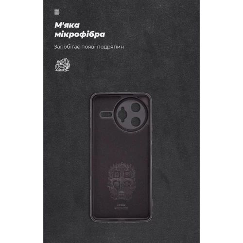 Чехол для телефонов ArmorStandart ICON Case Camera cover Black for Poco F7 Ultra (ARM85217)