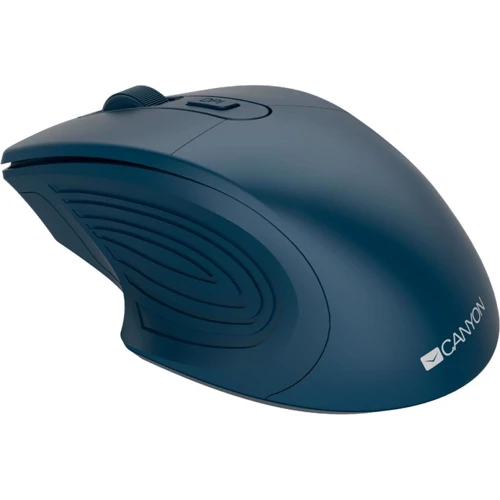 Мышь Canyon MW-15 Wireless Dark Blue (CNE-CMSW15DB): Эргономика для правой руки