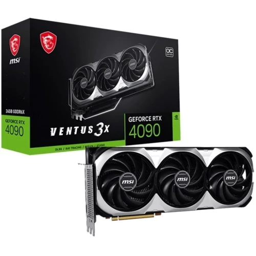 Видеокарта MSI Nvidia GeForce RTX 4090 VENTUS 3X 24G