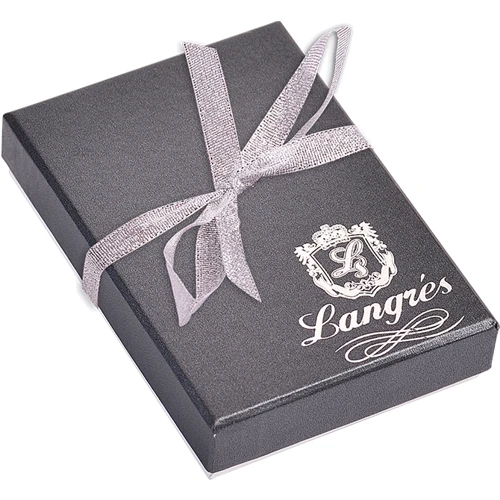 Набір подарунковий Elegance: Ручка кулькова + гачок для сумки, чорний: Виробник Langres