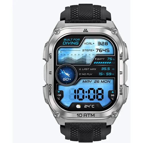 Смарт-часы Kospet Tank M4 Silver