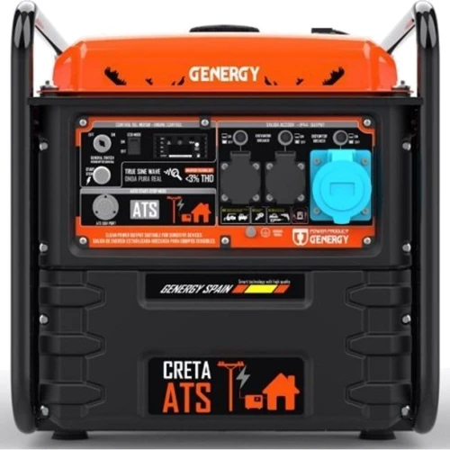 Инверторный бензиновый генератор GENERGY CRETA ATS 7,2 кВт (240017090)