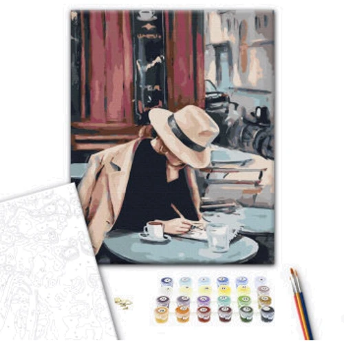 Картина за номерами Brushme Справа в капелюсі 40x50 см (BS40542): Виробник Brushme