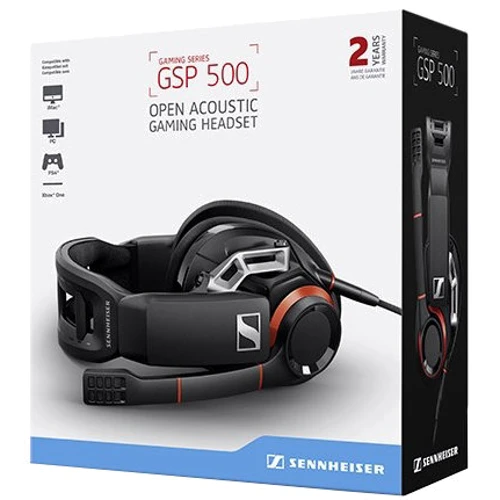 Наушники Sennheiser GSP 500: Сопротивление наушников (Ом) 28