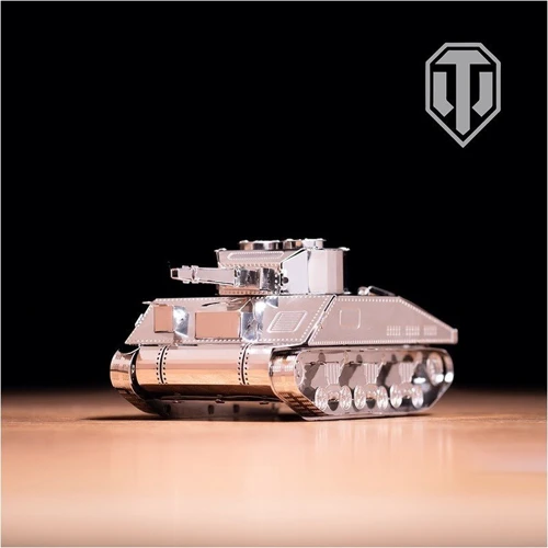 Коллекционная модель-конструктор Metal Time World of Tanks Танк M4 Sherman (MT070) фото 7