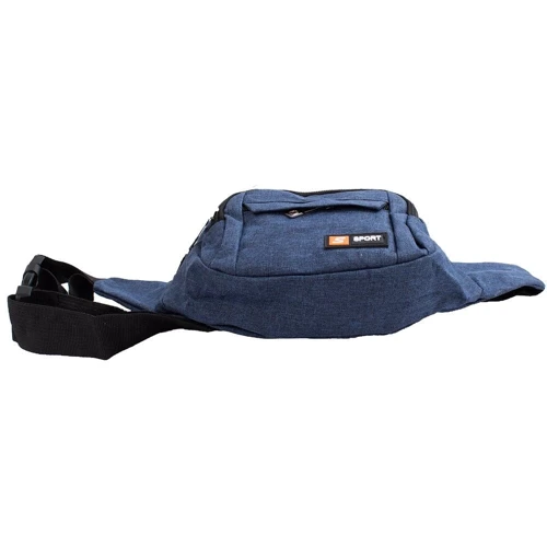 Мужская поясная сумка Valiria Fashion синяя (4DETBP3256-6-1): Тип ручки Поясной ремень, Без ручки