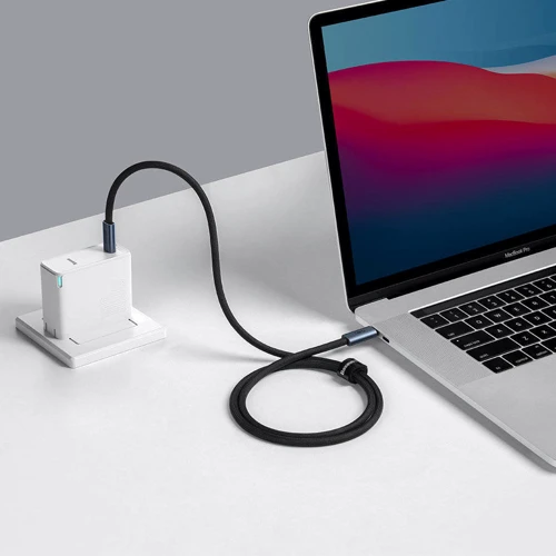 Кабель Baseus Cable USB-C to USB-C Flash Full FeatuRed USB 4.0 100W 1m Tarnish (CASS010014) фото 11