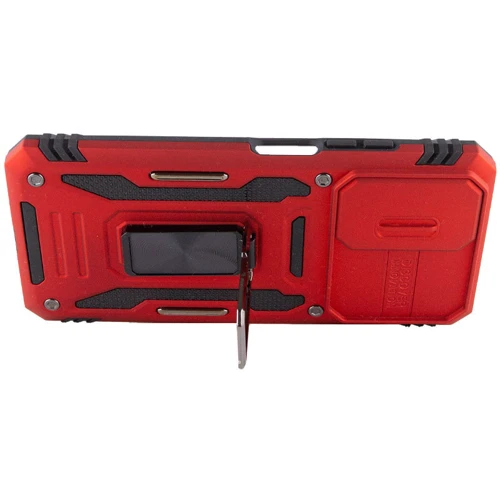 Чехол для телефонов Mobile Case Camshield Army Ring Red for Xiaomi Redmi 9A: Материал TPU (термополиуретан) и поликарбонат