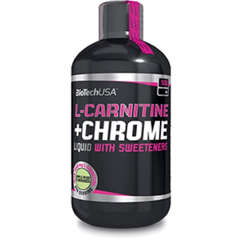 Жиросжигатель BioTechUSA L-Carnitine+Chrome 500 ml /33 servings/ Grapefruit