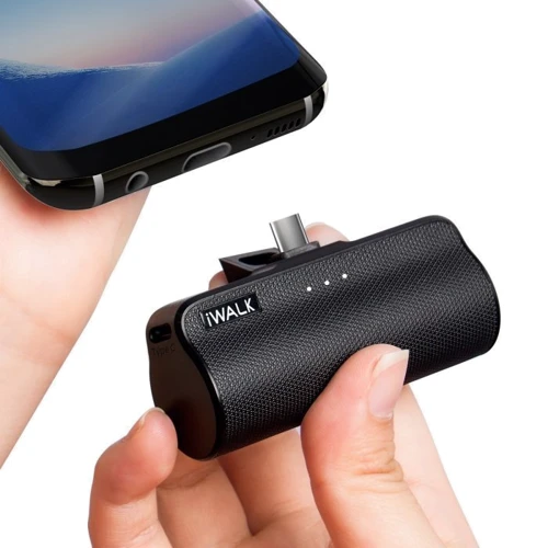 Внешний аккумулятор iWALK Power Bank Link Me Plus 3300mAh USB-C Black (JD3300C): Количество USB 1
