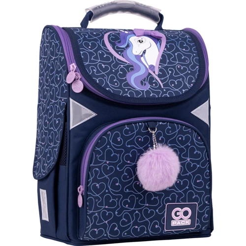 Рюкзак школьный GoPack Education каркасный Amazing Unicorn GO22-5001S-1 фото 10