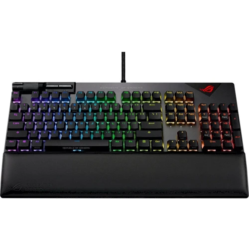 Клавиатура ASUS ROG Strix Flare II LED 104key NX Red USB (90MP02D6-BKUA01): Количество клавиш 104