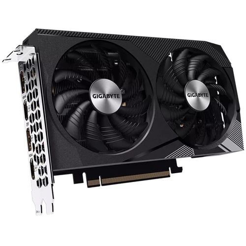 Видеокарта GIGABYTE GeForce RTX 3060 WINDFORCE OC 12G (GV-N3060WF2OC-12GD) UA: Интерфейс PCI Express 4.0 x16