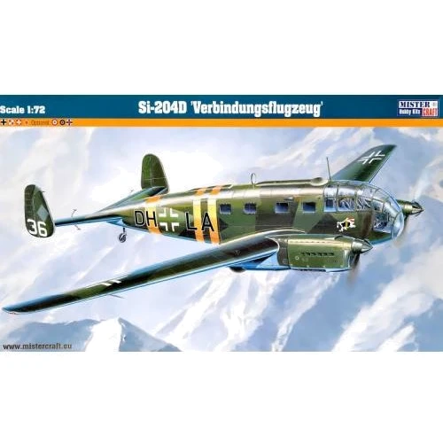 Модель Mister Craft Учебно-тренировочный самолет Si-204D "Verbindungsflugzeug" (MCR-F14)