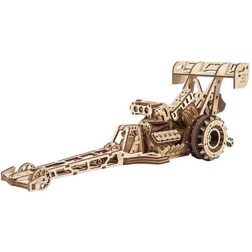 Механічний 3D пазл UGEARS Драгстер (70174)