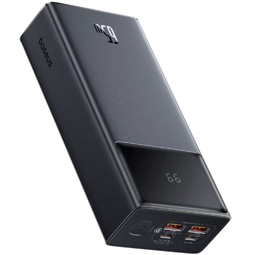 Внешний аккумулятор Baseus Power Bank 30000mAh Star-Lord Digital Display 65W Black (P10022908113-00): Количество USB 4