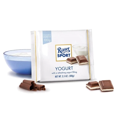 Шоколад Ritter Sport Joghurt 100 г (DL13901): Вес, г 100