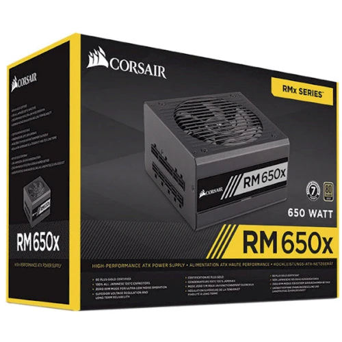 Блок питания Corsair RM650X (CP-9020178-EU) 650W фото 7