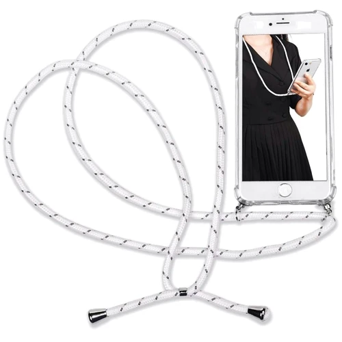 Чехол для телефонов BeCover Silicone Case with Strap White for Huawei Y5 2019 (704274): Цвет белый