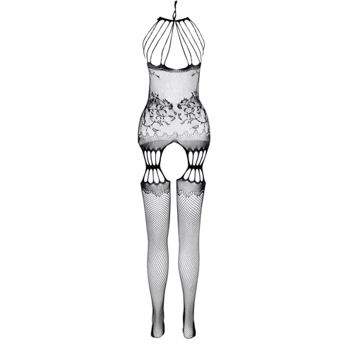 Бодистокинг с множеством бретелей Passion BS095 One Size red