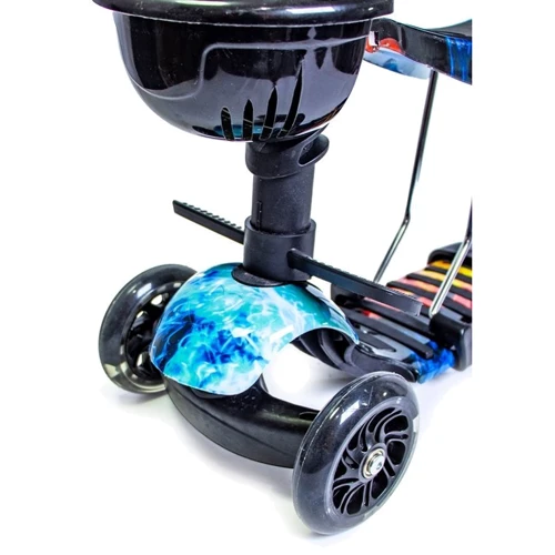 Самокат Scooter 5in1. Fire and Ice (многофункциональный): Максимальная допустимая нагрузка, кг 60