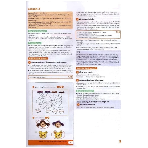 New English Adventure Starter B Teacher's Book: Обложка Мягкая