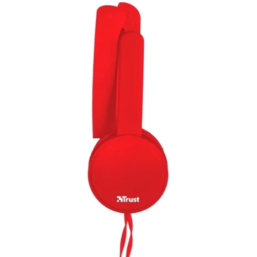 Наушники Trust Nano On-Ear Mic Red (23105): Диапазон частот (Гц) 50-17000