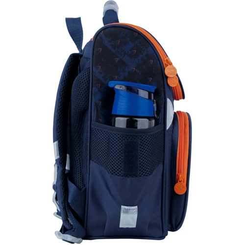 Рюкзак школьный GoPack Education каркасный Racing GO22-5001S-7: Спинка Ортопедическая (анатомическая)