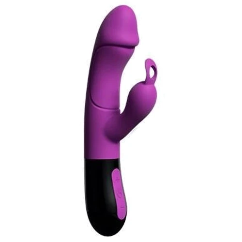 Вибратор-кролик Adrien Lastic Ares 2.0 с петелькой для пальца, перезаряжаемый